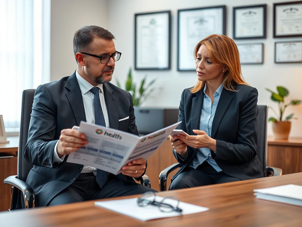 contratação de planos de saúde