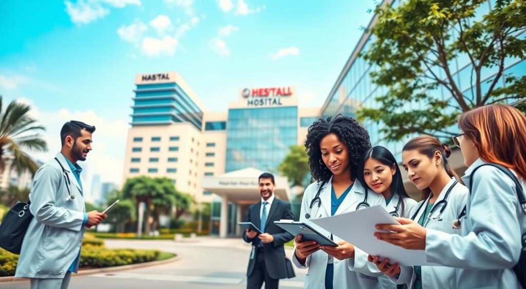 Rede credenciada de hospitais de referência