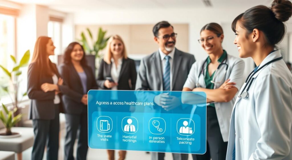 benefícios agilidade acesso serviços médicos