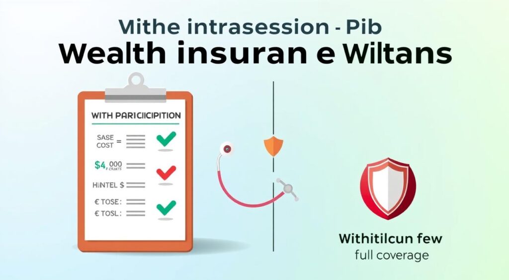comparação entre planos com e sem coparticipação