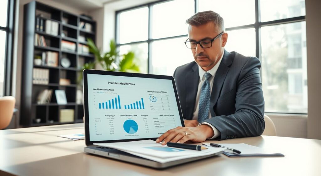 cotação e análise para plano de saúde premium