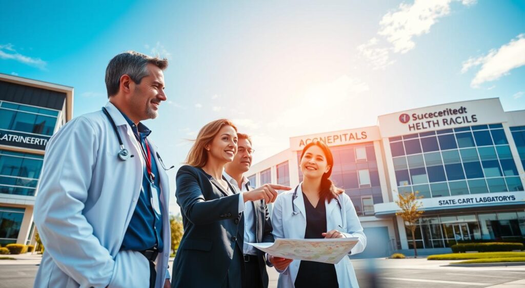 rede credenciada hospitais laboratórios