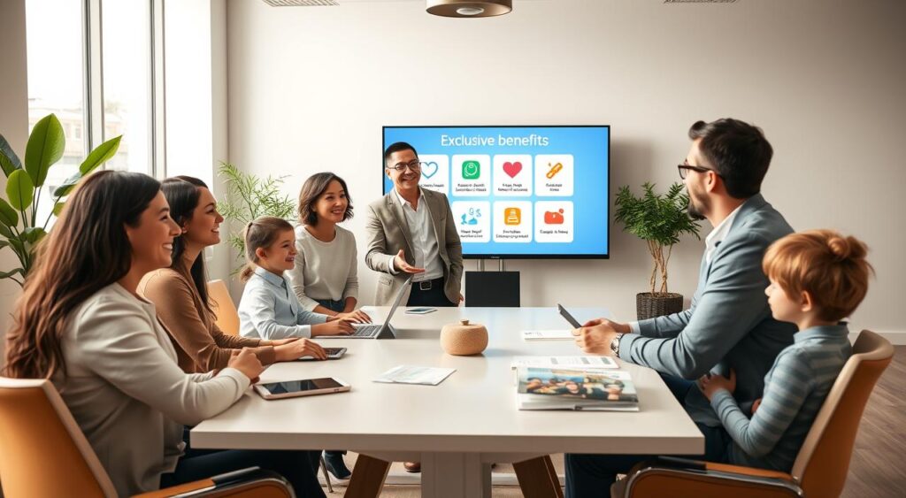 benefícios exclusivos pessoas físicas famílias