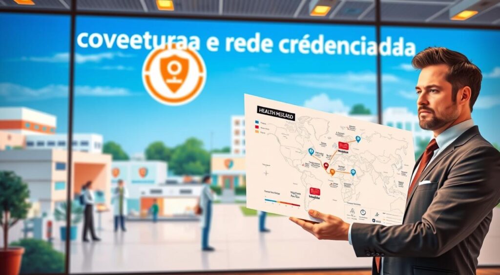 cobertura e rede credenciada