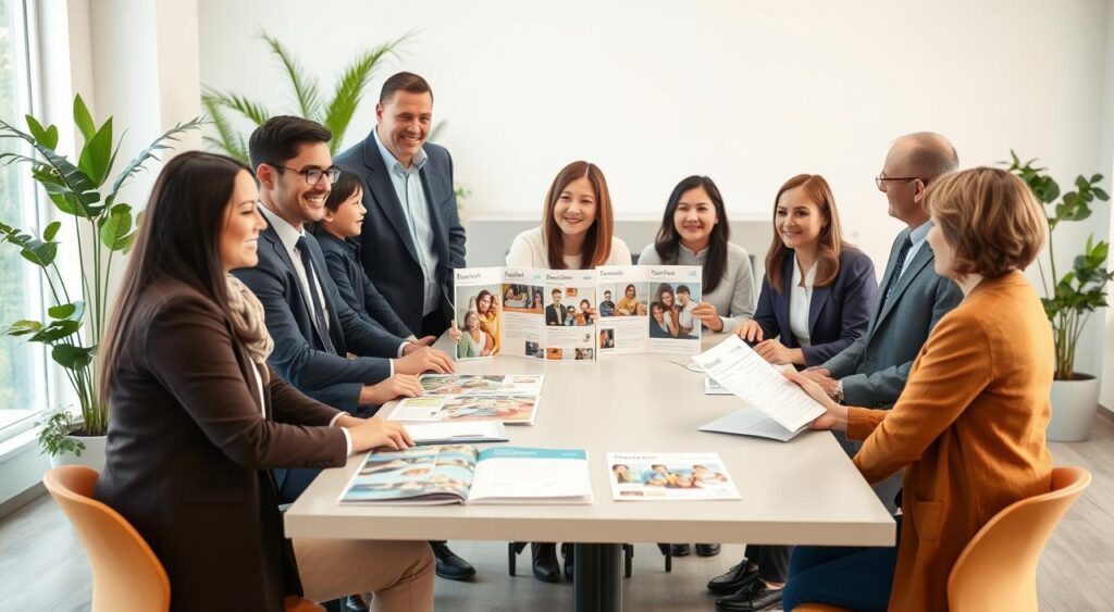 opções de planos de saúde para famílias e empresas